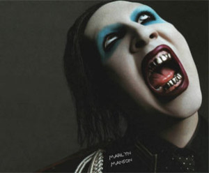 Marilyn Manson dentes